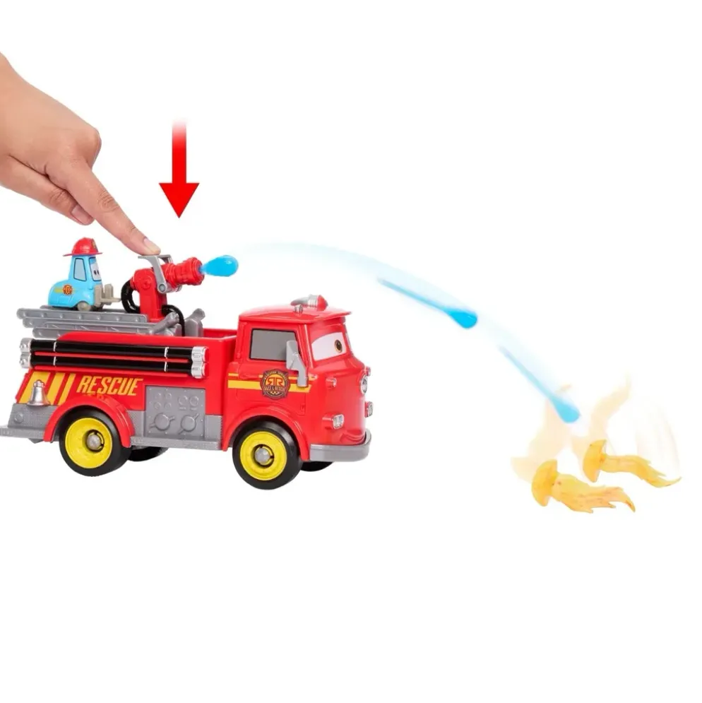 Fire Fighting Red & Guido - Disney Pixar Cars - Mattel