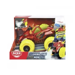 Flaming Fire Monster - Monster Truck - Dickie Toys - 23 cm
