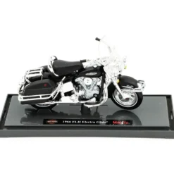 1966 FLH Electra Glide - Harley - Svart - Maisto - 1:18