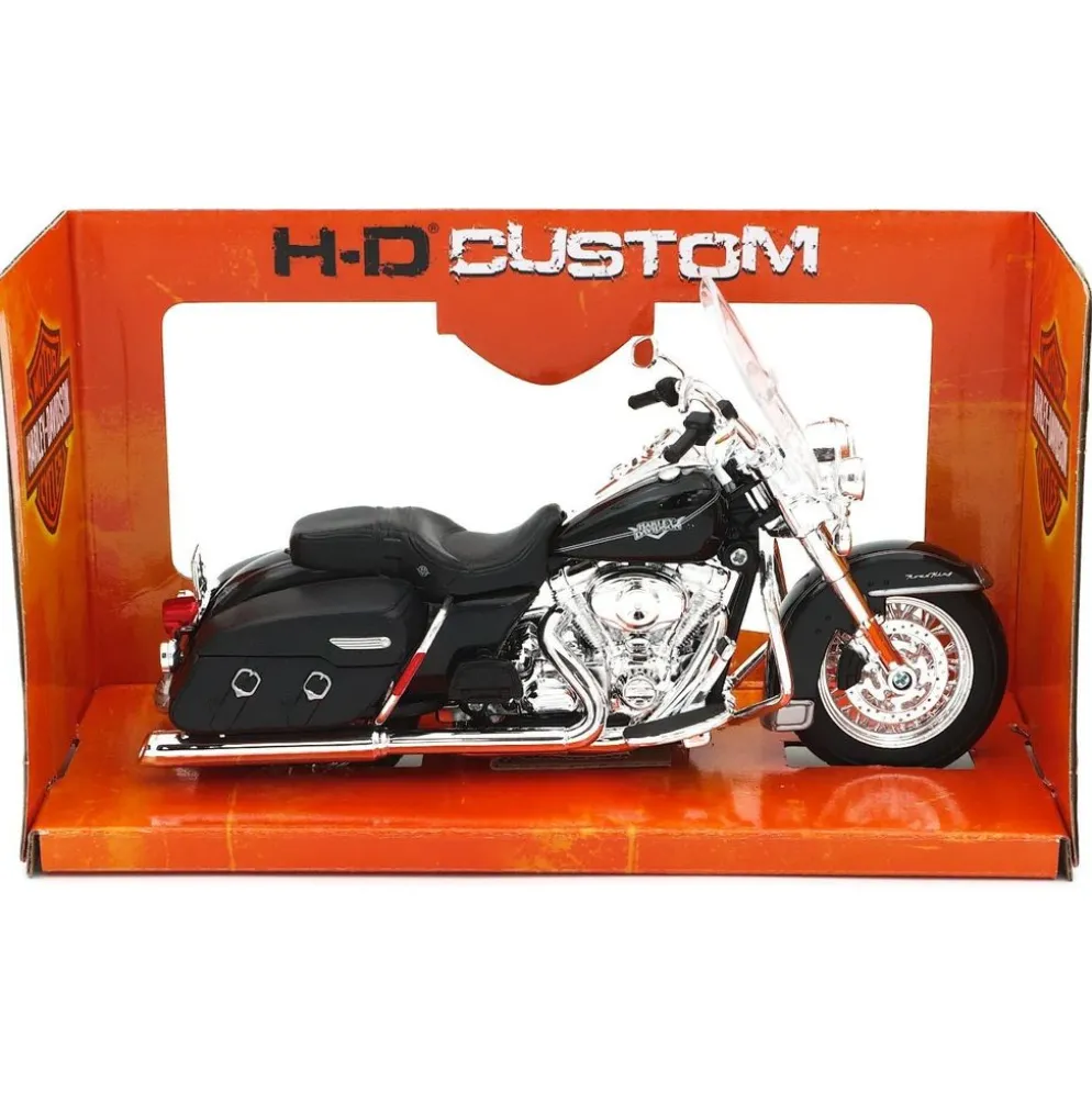 2013 FLHRC Road King Classic - HD - Svart - Maisto - 1:12