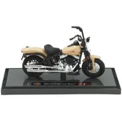 2008 FLSTSB Cross Bones - Harley - Beige - Maisto - 1:18