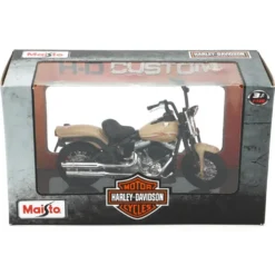 2008 FLSTSB Cross Bones - Harley - Beige - Maisto - 1:18