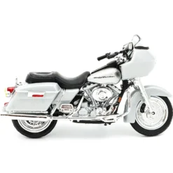 2002 FLTR Road Glide - Harley - Silver - Maisto - 1:18