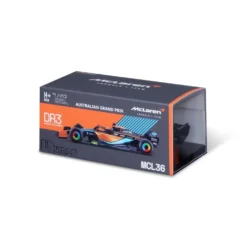 F1 - McLaren - MCL36 - Daniel Ricciardo #3 - Bburago - 1:43
