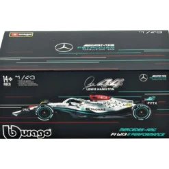 F1 - Mercedes-AMG - W13 - Lewis Hamilton #44 - Bburago 1:43