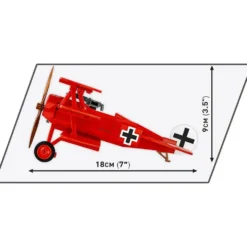 Fokker Dr.1 "Red Baron" - Byggklossar - 2996 - COBI - 1:32