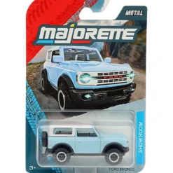 Ford Bronco - Ljusblå - Showroom Premium Cars - Majorette - 7 cm