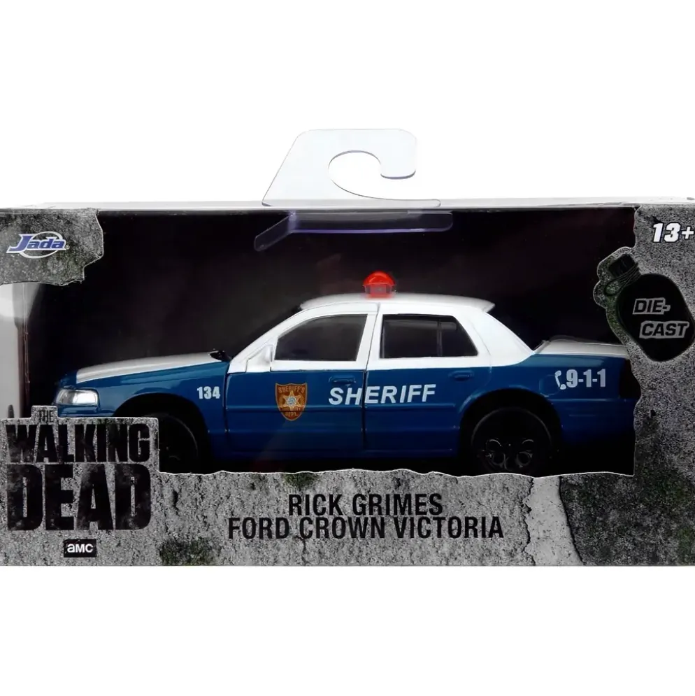 Ford Crown Victoria - Rick Grimes - The Walking Dead - Jada - 13 cm