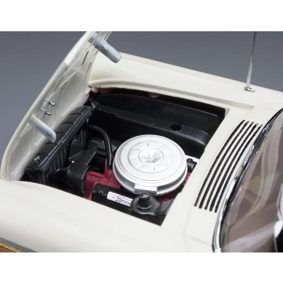 1957 Ford Fairlane 500 Skyliner - Brons / Vit - Sun Star - 1:18
