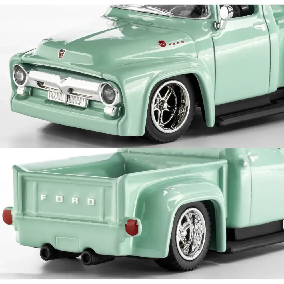 1956 Ford F-100 - Grön - Collection Series - Majorette - 1:64