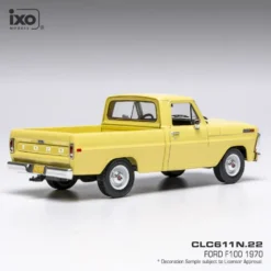 Ford F-100 - 1970 - Ljusgul - Ixo Models - 1:43