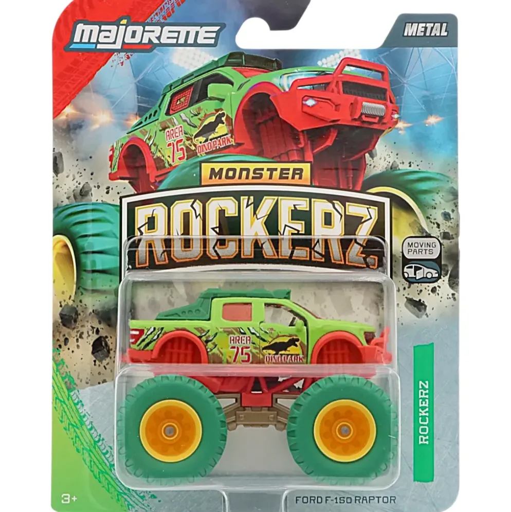 Ford F-150 Raptor - Monster Rockerz - Majorette - 7,5 cm