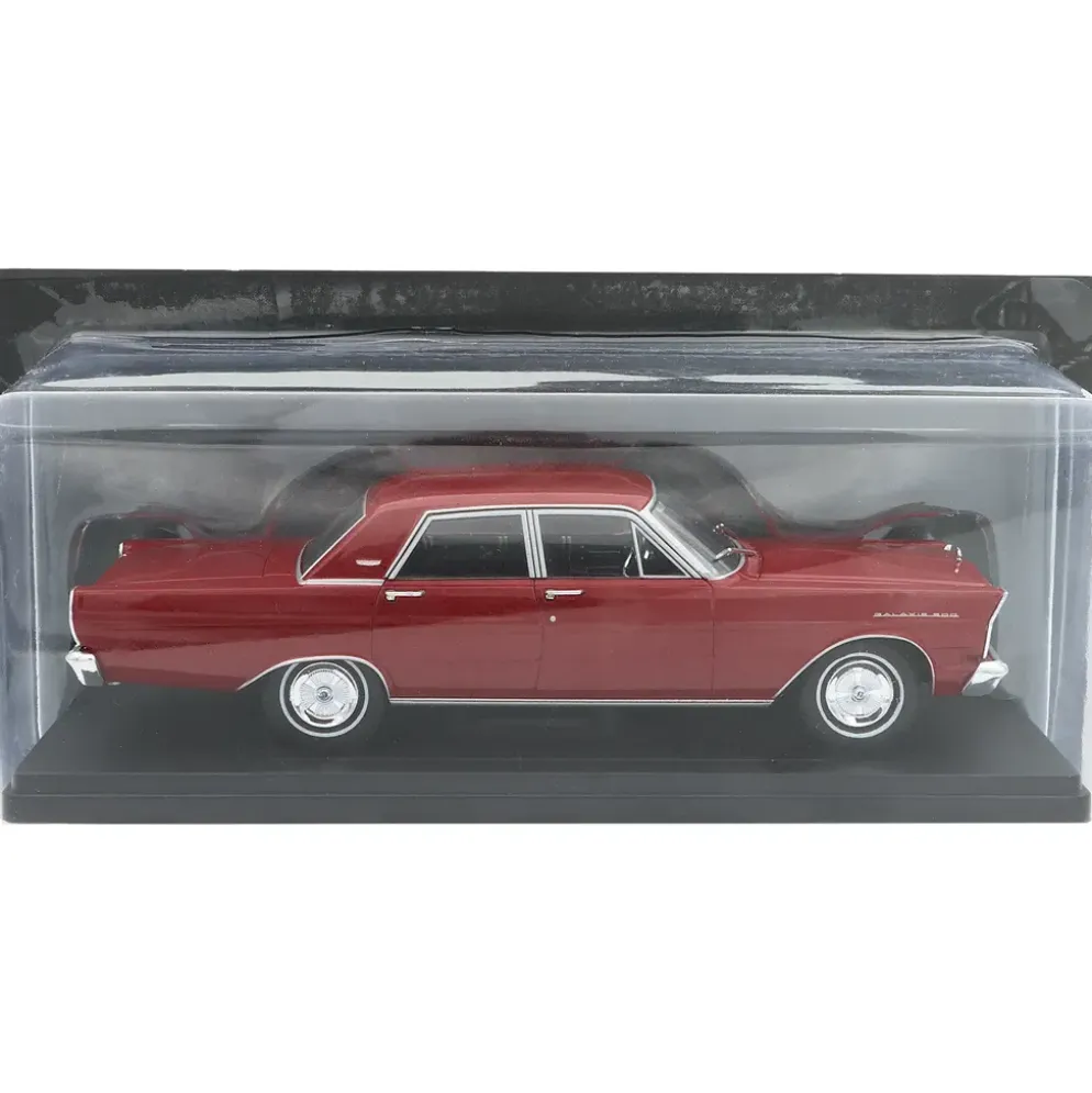 Ford Galaxie 500 LTD - Röd - 1965 - 1:24