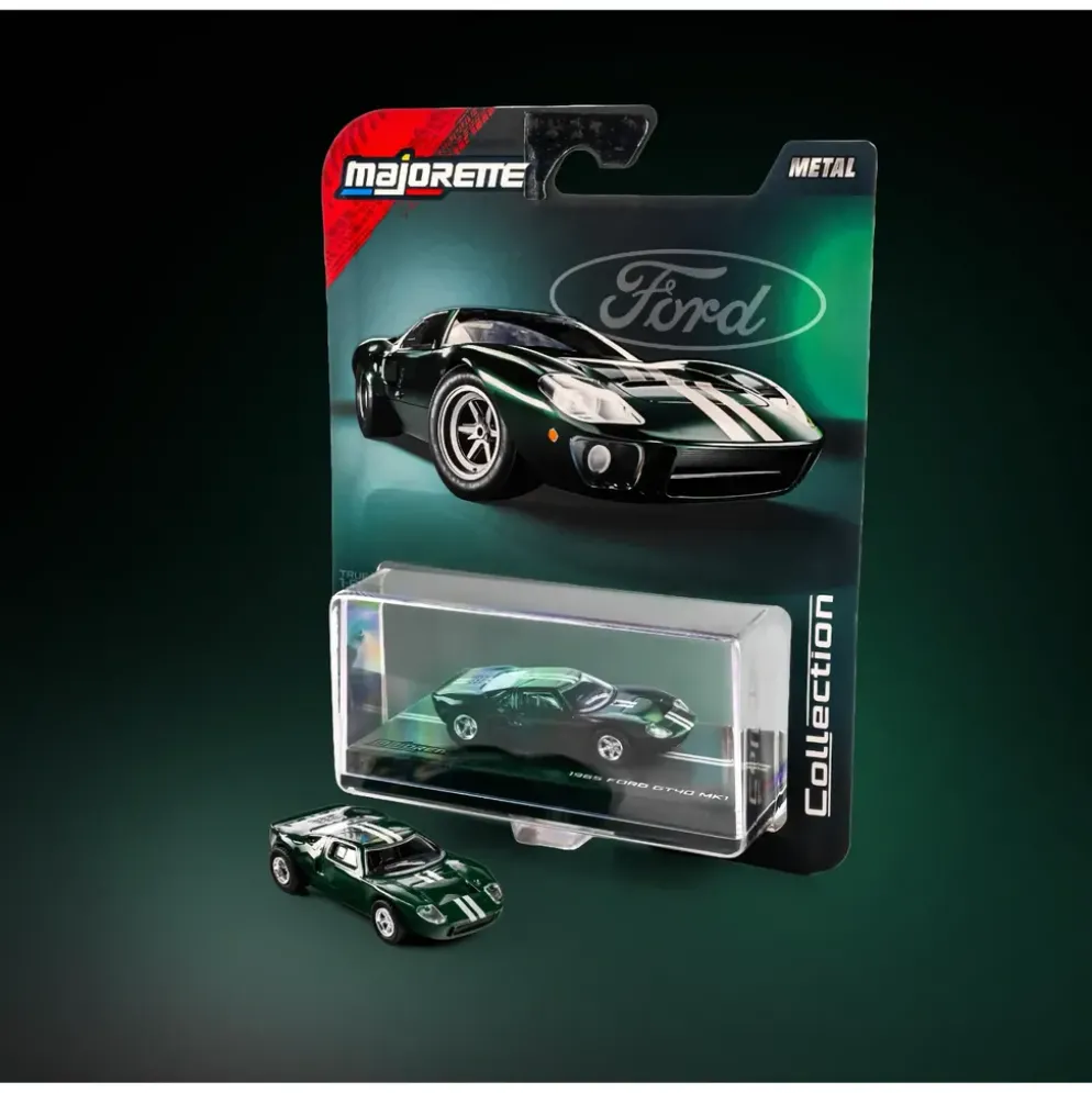 1965 Ford GT40 MK1 - Grön - Collection Series - Majorette - 1:64