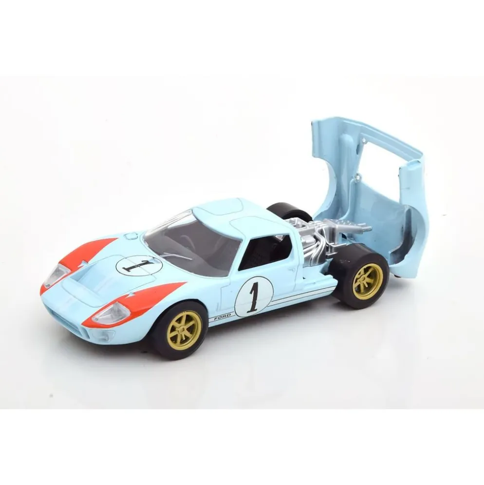 Ford GT40 MK 2 Gulf - Le Mans 1966 Miles/Hulme - 1:43 Norev