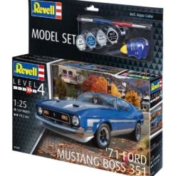 '71 Ford Mustang Boss - Model Set - 7699 - Revell - 1:25