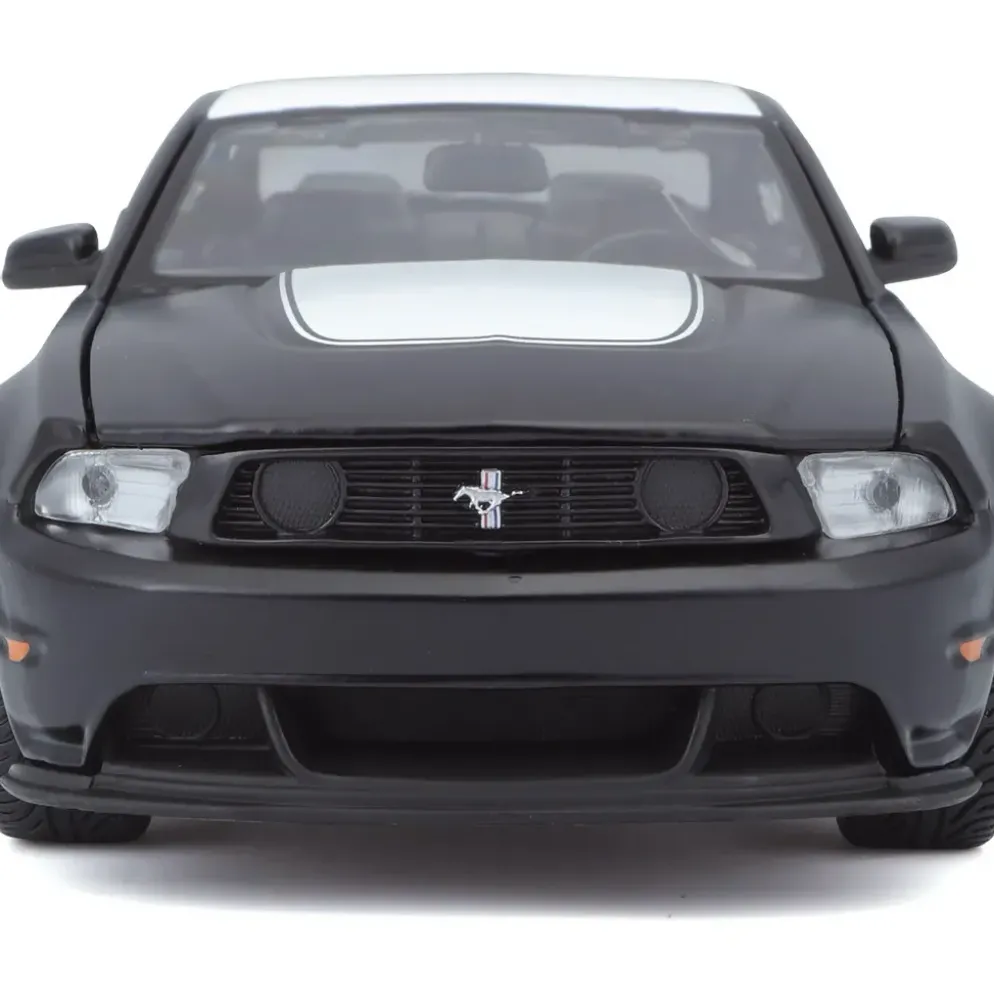 Ford Mustang Boss 302 - Svart / Vit - Maisto - 1:24