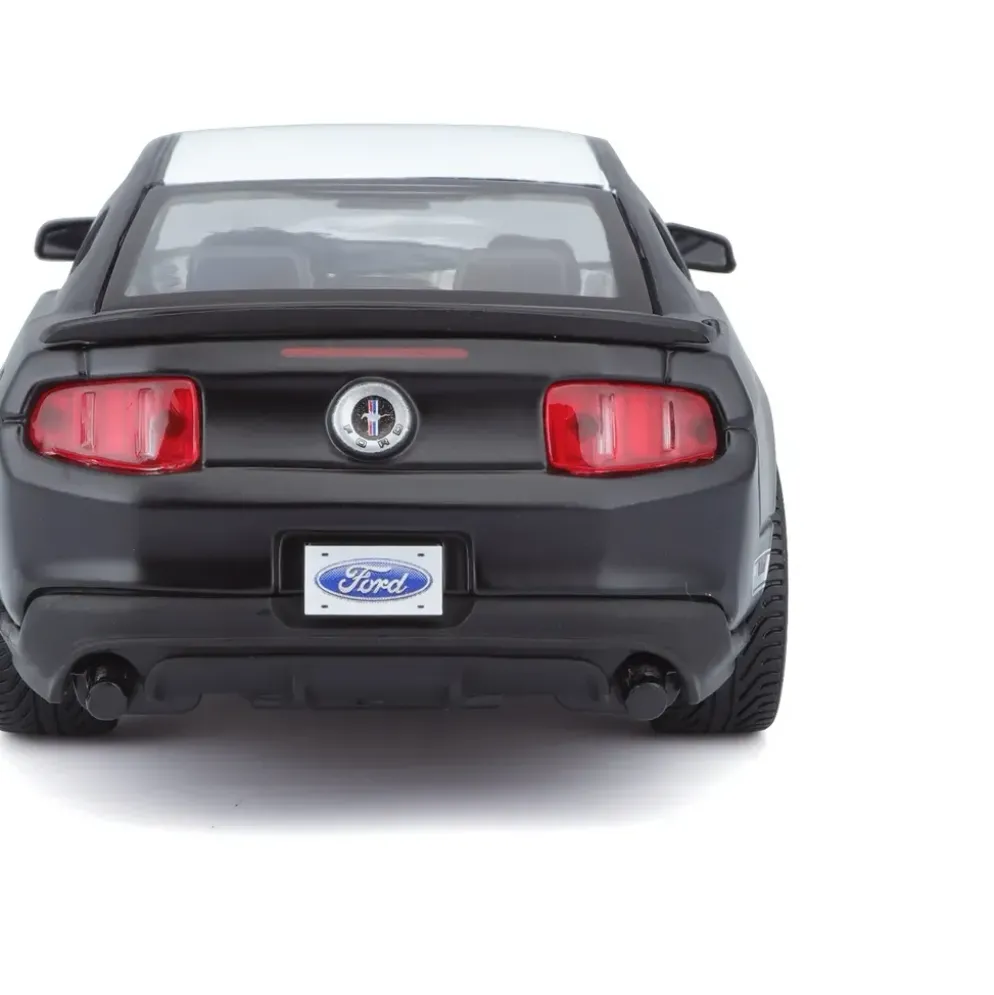 Ford Mustang Boss 302 - Svart / Vit - Maisto - 1:24