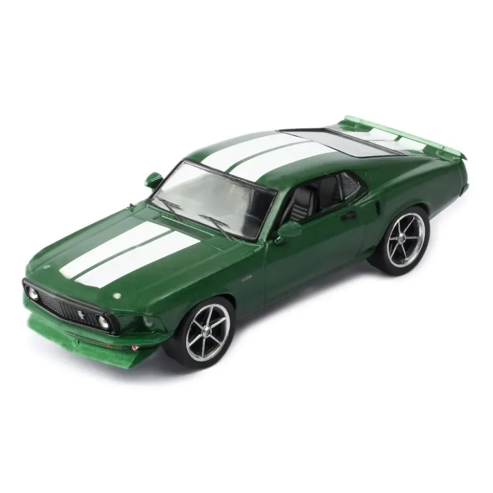 Ford Mustang Custom - 1969 - Grön - Ixo Models - 1:43