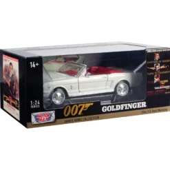 1964 1/2 Ford Mustang - Goldfinger - James Bond - MM - 1:24
