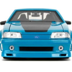 1989 Ford Mustang GT - Blå - Fast & Furious - Jada - 1:24