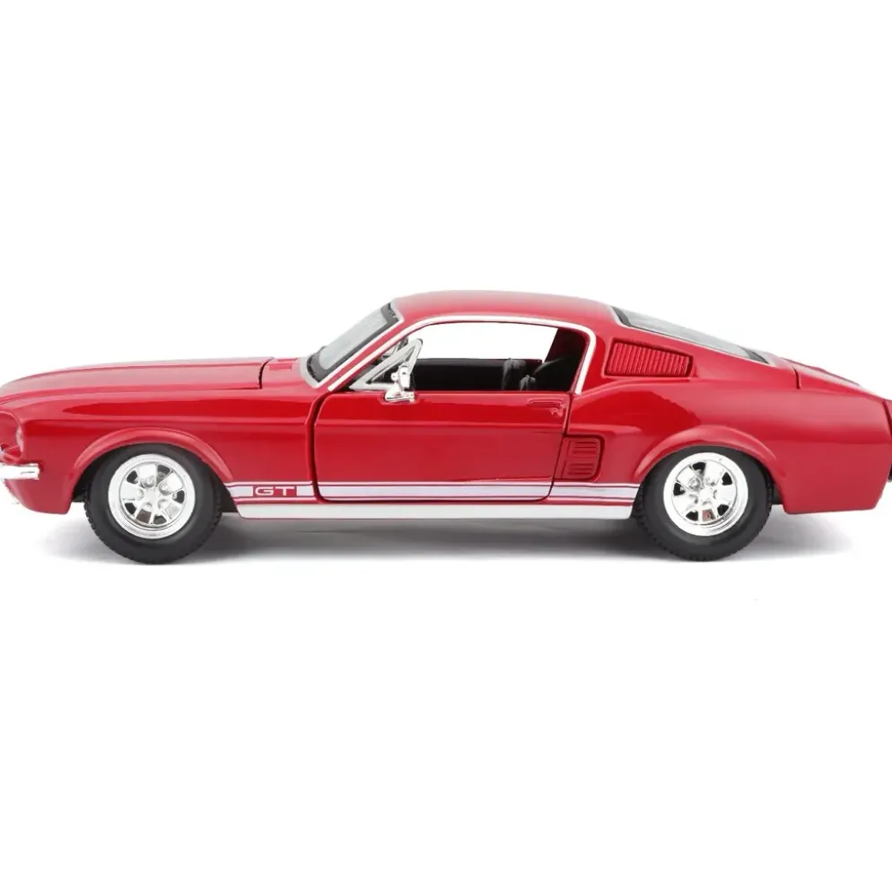 1967 Ford Mustang GT - Röd - Maisto - 1:24