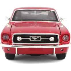 1967 Ford Mustang GT - Röd - Maisto - 1:24