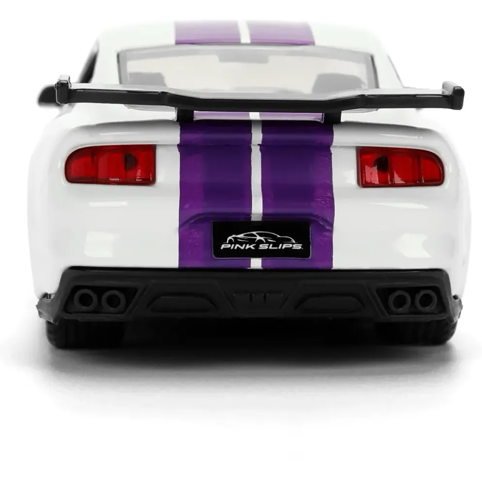 2016 Ford Mustang GT - Vit - Pink Slips - Jada - 13 cm
