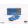 Ford Mustang Mach 1 Grabber Blue - Blå - 1138 - Mini GT - 1:64