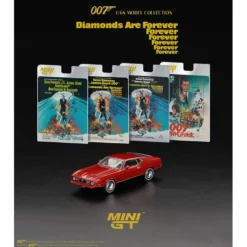 Ford Mustang Mach 1 - James Bond - Diamonds Are Forever - Mini GT - 1:64