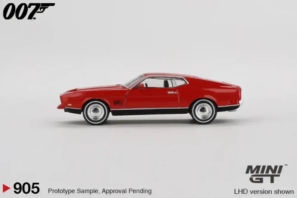 Ford Mustang Mach 1 - James Bond - Diamonds Are Forever - Mini GT - 1:64