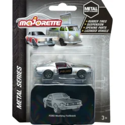 Ford Mustang polis - Vintage Deluxe metal series - Majorette