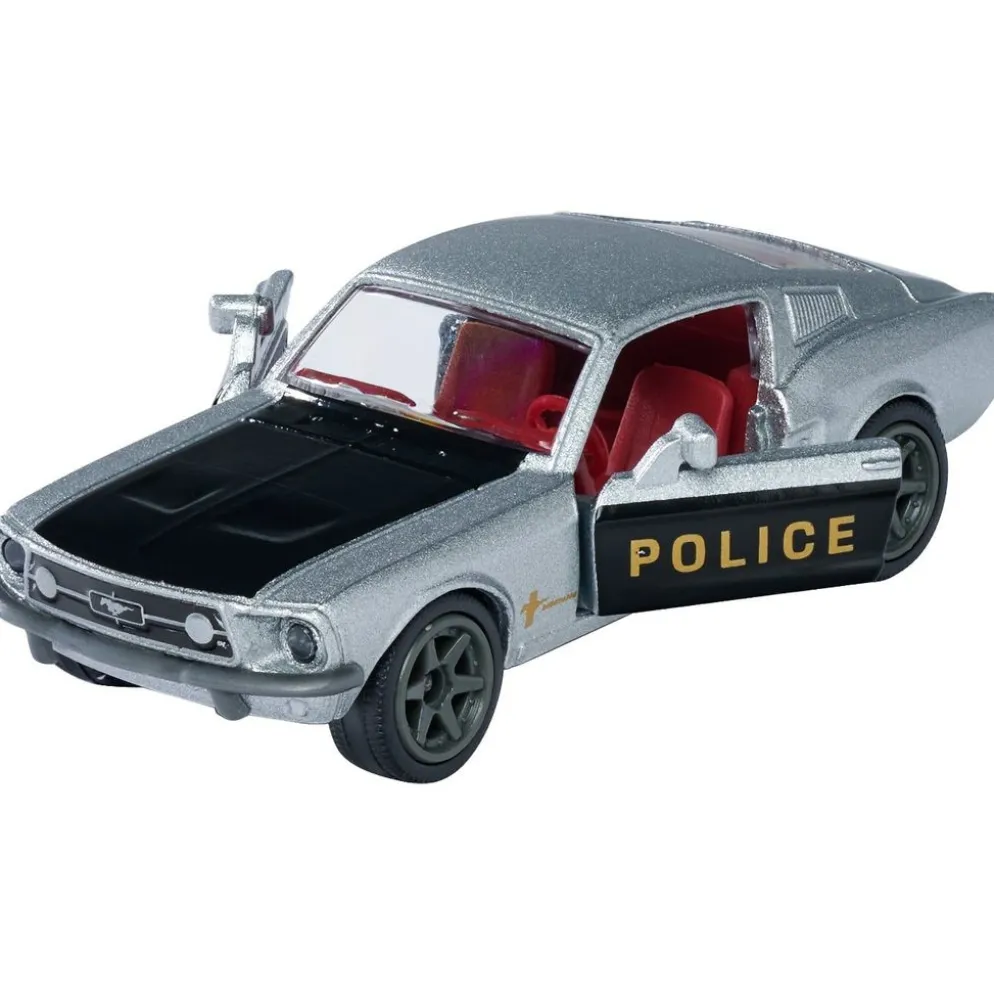 Ford Mustang polis - Vintage Deluxe metal series - Majorette