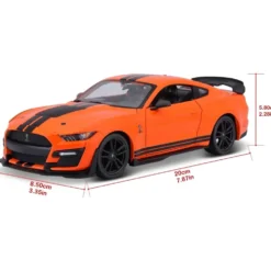 Ford Mustang Shelby GT500 - 2020 - Orange - Maisto - 1:24