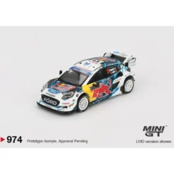 Ford Puma Rally1 #13 - 2024 Rally Monte Carlo - 974 - Mini GT - 1:64