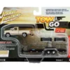 1983 Ford Ranger with Open Trailer - Johnny Lightning - 1:64
