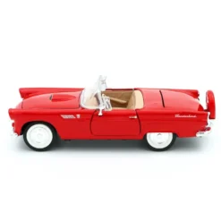 1956 Ford Thunderbird - Röd - Motormax - 1:24