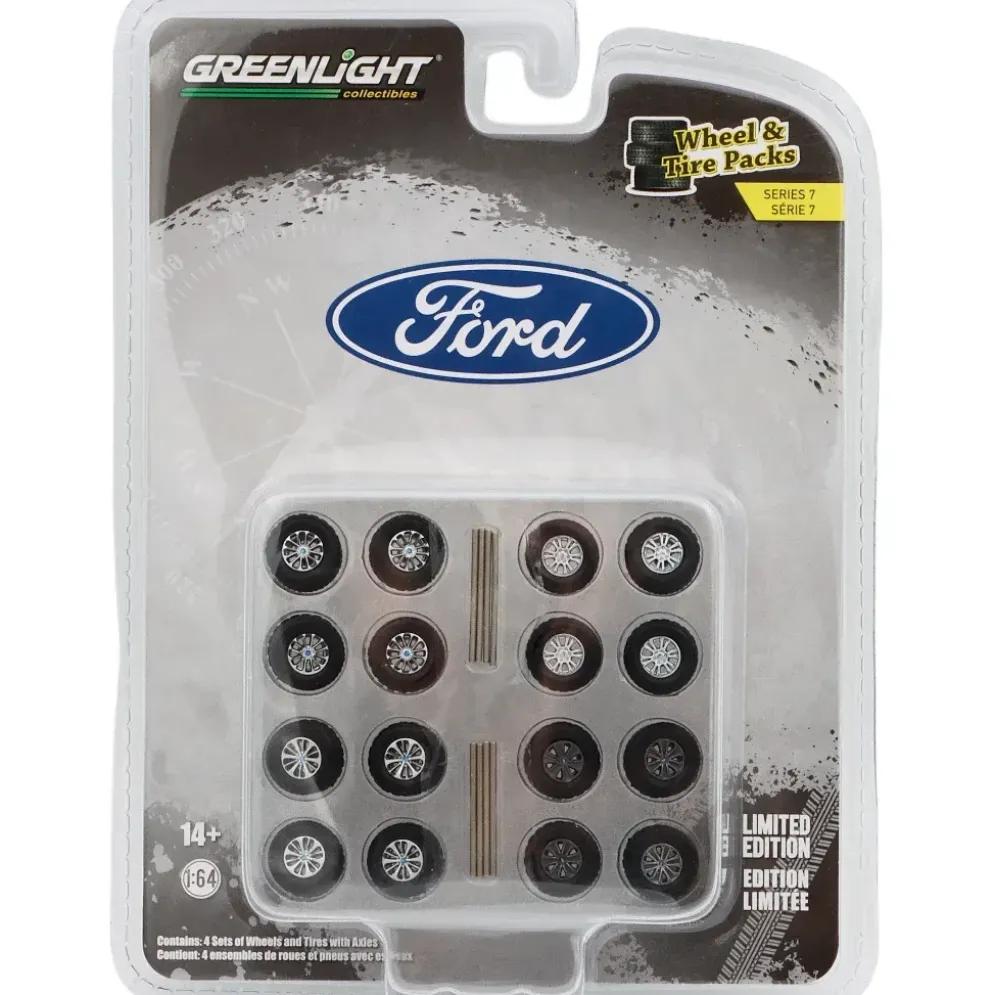 Ford - Wheel & Tire Packs - GreenLight - 1:64