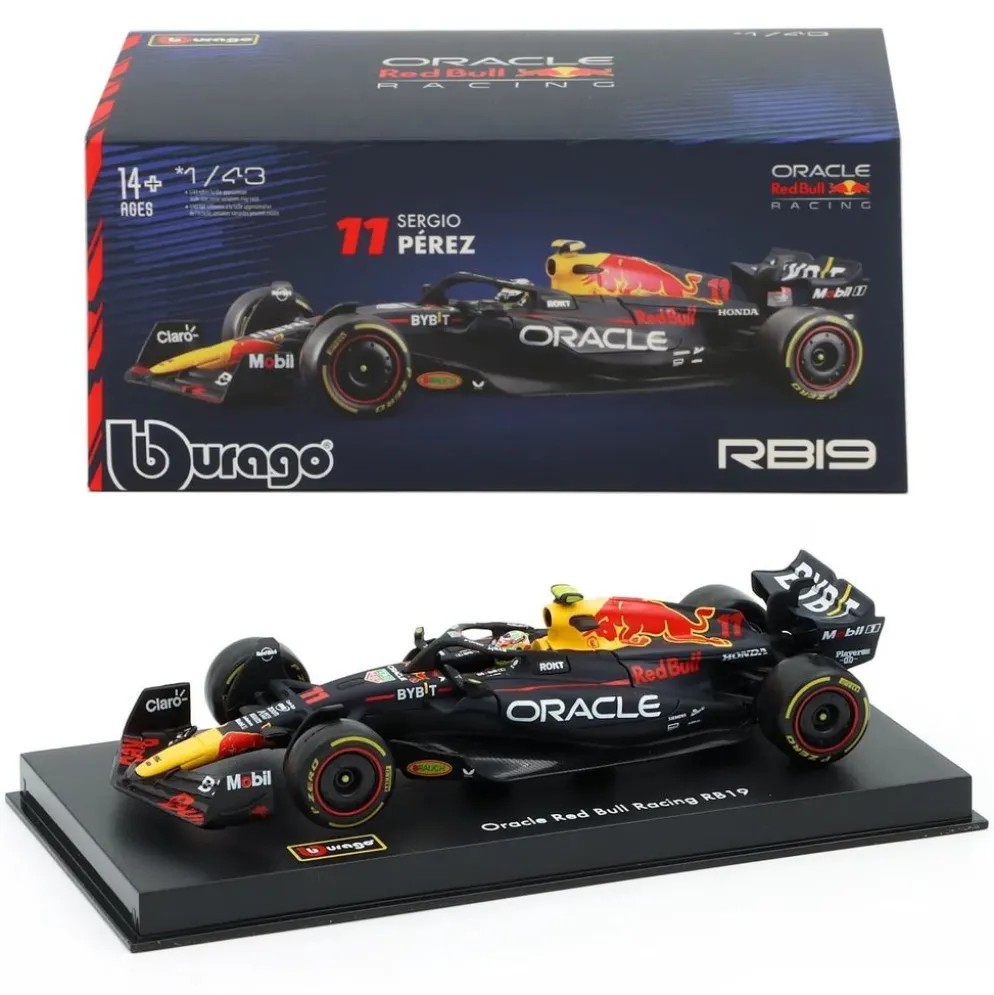 F1 - Red Bull - RB19 - #11 Sergio Perez - Bburago - 1:43