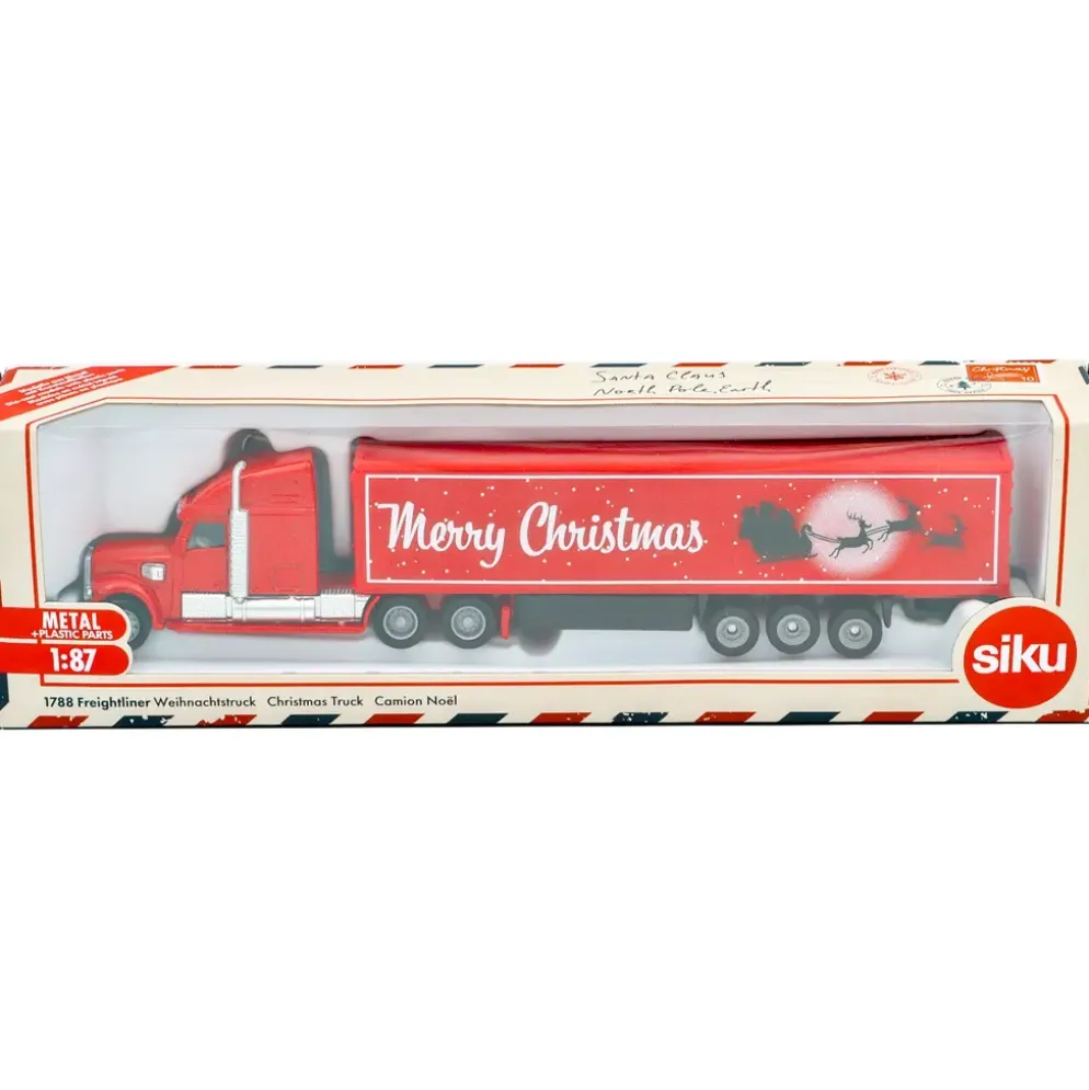Freightliner Trucks - God Jul-lastbil - 1788 - Siku - 22 cm