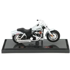 2009 FXDFSE CVO Fat Bob - Harley - Silver - Maisto - 1:18