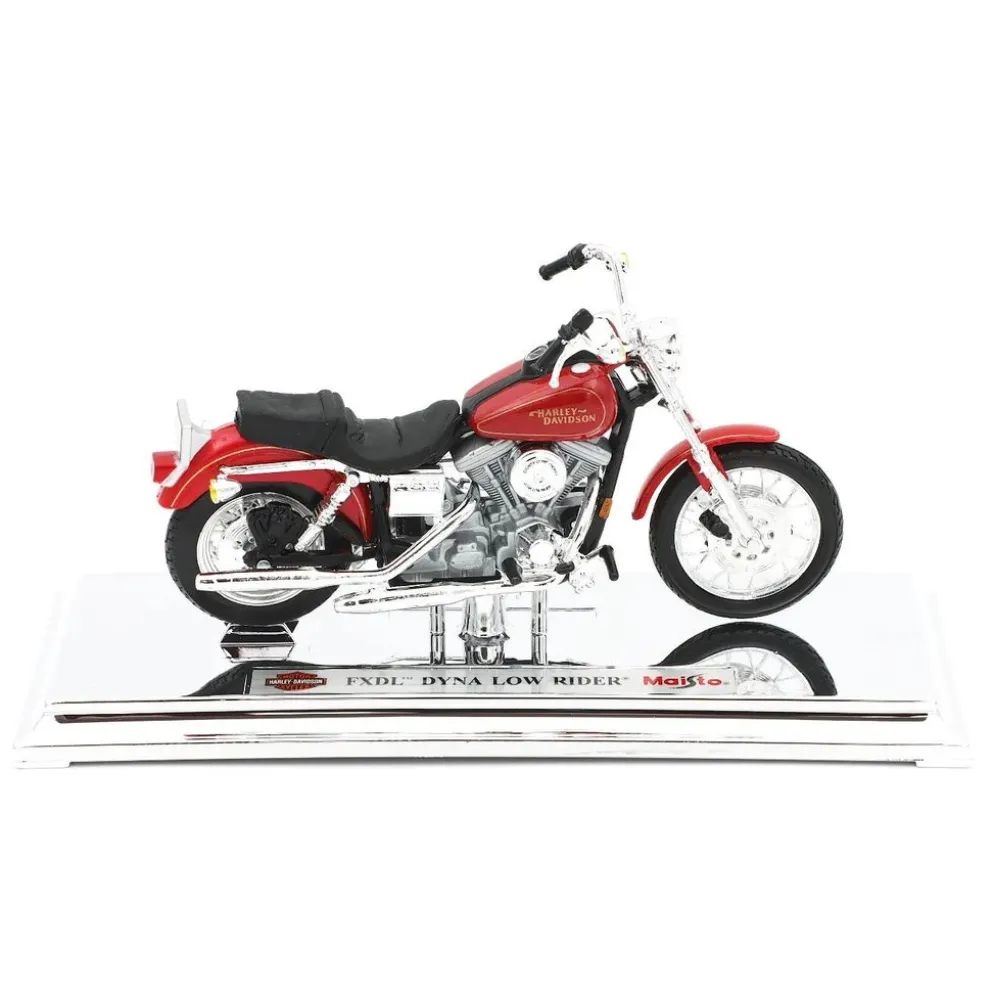 FXDL Dyna Low Rider - Harley-Davidson - Röd - Maisto - 1:18