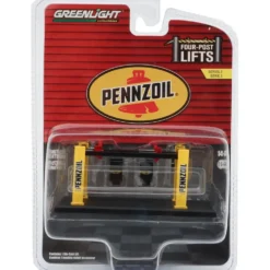 Fyrpelarlyft - Pennzoil - GreenLight - 1:64