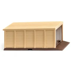 Garage - Benvit / Brun - Wiking - 1:87