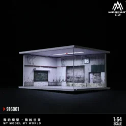 #16 Garage - Diorama - LED-belysning - 1:64