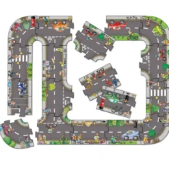Gigantiskt vägpussel (20 bitar) - Giant Road - Orchard Toys