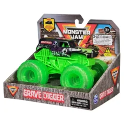 Grave Digger - Monster Jam - Light up Wheels Truck - 12 cm