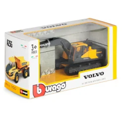 Grävmaskin - Volvo EC220E - Bburago - 18 cm