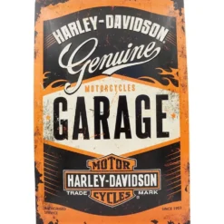Harley-Davidson - Genuine Garage - Plåtskylt - 40x60 cm