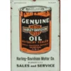 Harley-Davidson - Genuine Oil - Plåtskylt - 20x30 cm